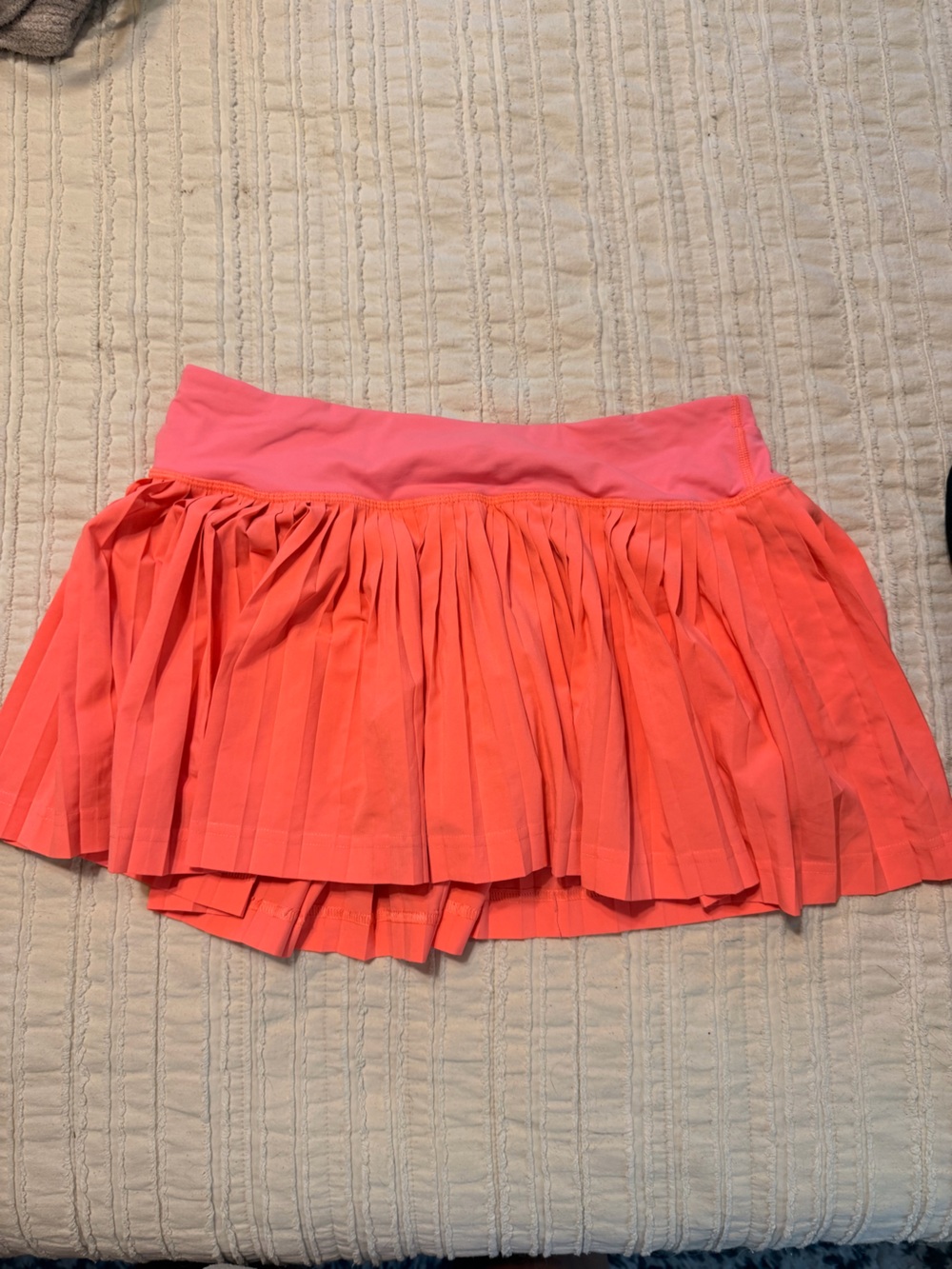 Lululemon Hot Pink Pleat to Street Skirt II Lined Tennis Athletic Workout Mini - Picture 3 of 6